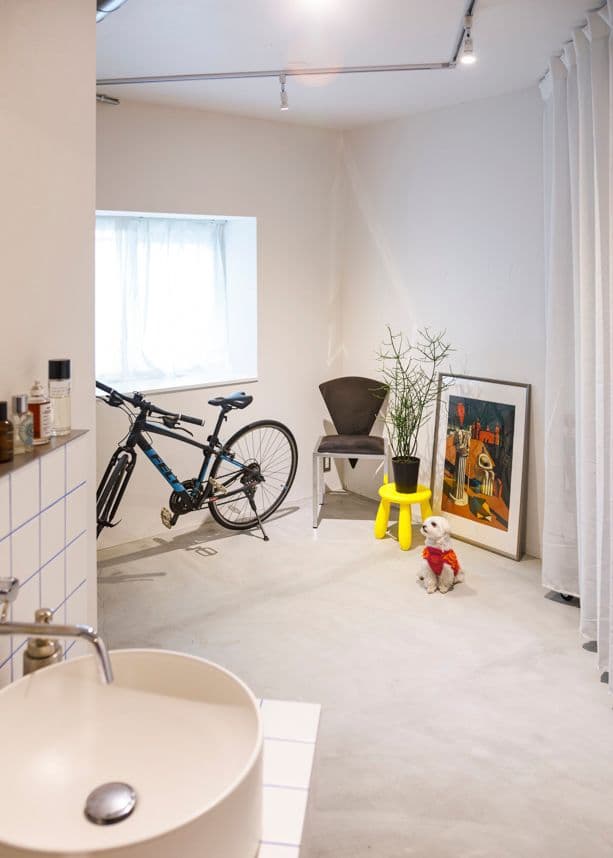 中古マンションのリノベーション後の玄関土間