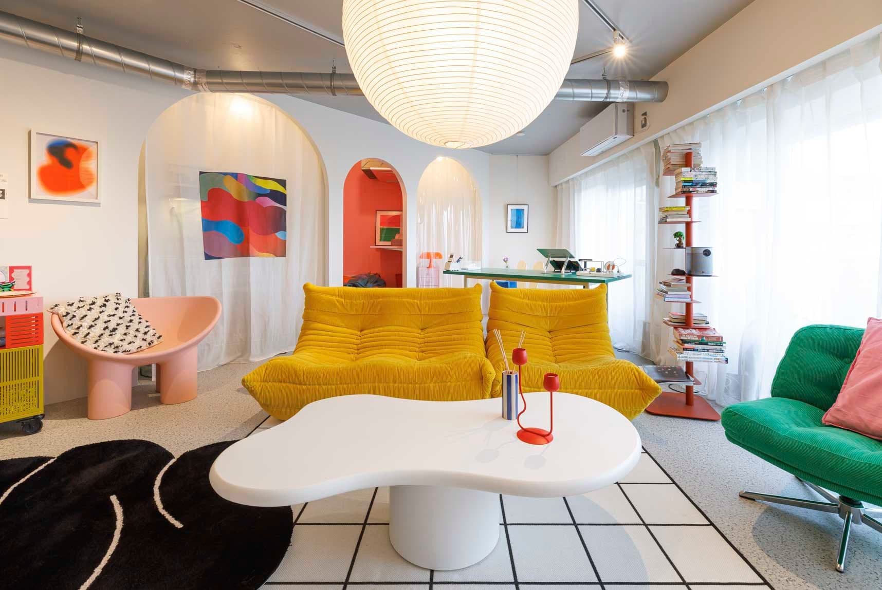 中古マンションのリノベーション後のリビング