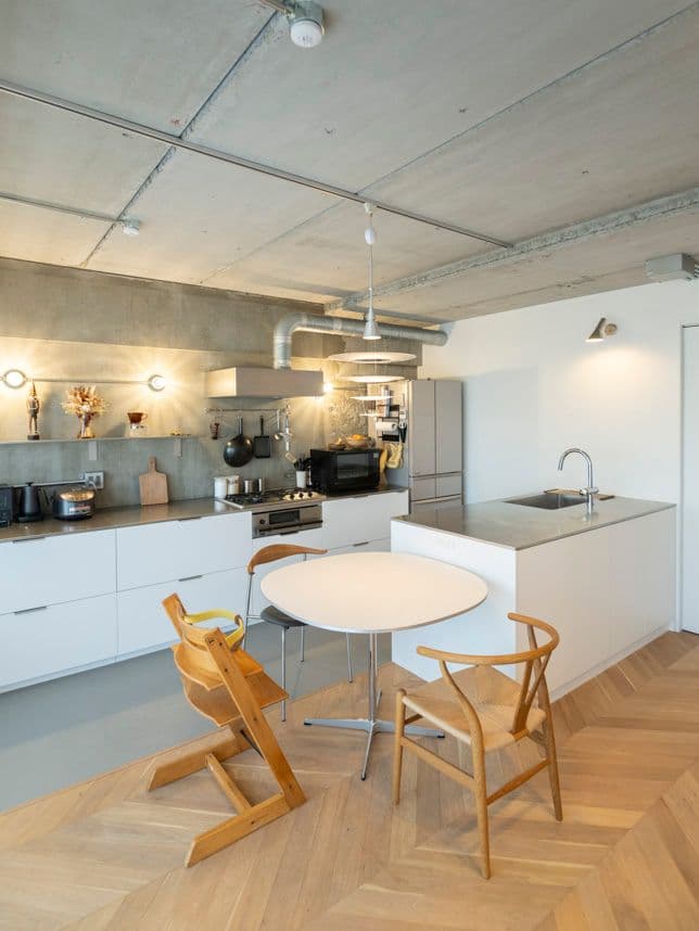 中古マンションのリノベーション後のダイニング