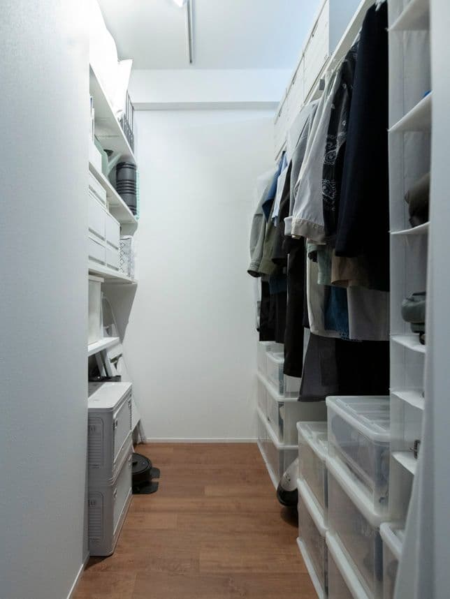 中古マンションのリノベーション後のクローゼット