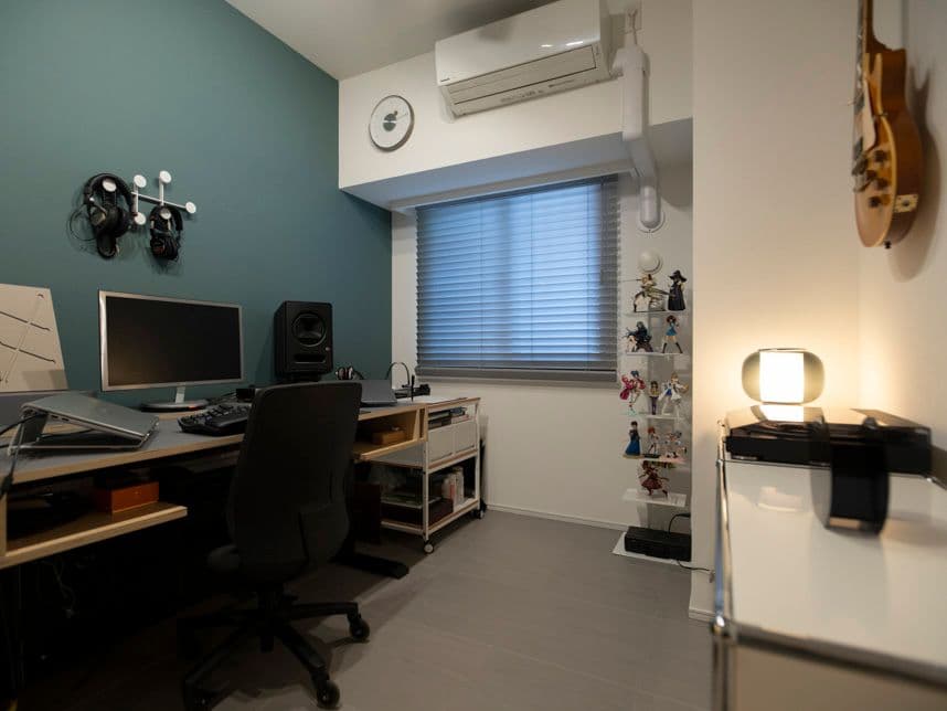 中古マンションのリノベーション後の趣味部屋